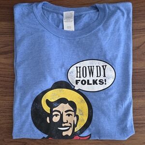 2019 Texas State Fair T-shirt with Cowboy Design